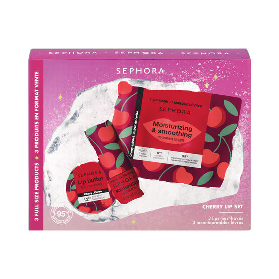 COLORFUL SKINCARE CHERRY LIP SET-24 XMS